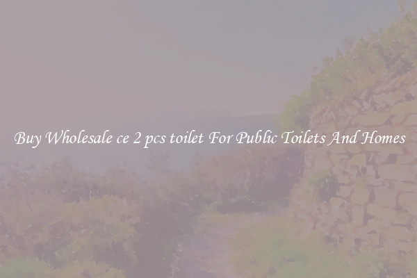 Buy Wholesale ce 2 pcs toilet For Public Toilets And Homes