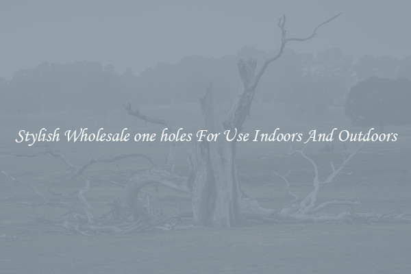 Stylish Wholesale one holes For Use Indoors And Outdoors